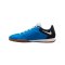 Nike React Tiempo Legend IX Pro IC Halle Blau Schwarz Grün F403 - blau