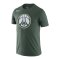 Nike Milwaukee Bucks Logo T-Shirt Grün F323 - gruen