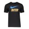 Nike Inter Mailand T-Shirt Schwarz F010 - schwarz