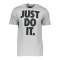 Nike Icon Just Do It T-Shirt Grau F063 - grau