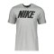 Nike Icon Block T-Shirt Grau Schwarz F063 - grau