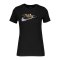 Nike Floral Print T-Shirt Damen Schwarz F010 - schwarz