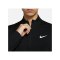Nike Element HalfZip Sweatshirt Running F010 - schwarz