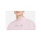 Nike Air Fleece Mock Sweatshirt Damen Pink F695 - pink