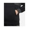 Nike Air Brushed-Back Fleece Hoody Schwarz F010 - schwarz