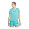 Nike Dri-FIT Swoosh T-Shirt Running Damen F392 - gruen