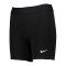 Nike Pro Strike Short Damen Schwarz Weiss F010 - schwarz