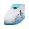 Nike Jr Air Zoom Mercurial Superfly IX Academy TF Blast Kids Weiss Blau Pink F146 - weiss
