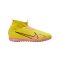 Nike Jr Air Zoom Mercurial Superfly IX Academy TF Kids Lucent Gelb Rosa F780 - gelb