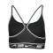 Nike Indy lightSup Logo Sport-BH Damen F010 - schwarz