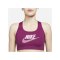 Nike Med-Sup Sport-BH (ungepolstert) Damen F610 - lila