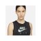 Nike Air High-Neck medSup Sport-BH Damen F010 - schwarz