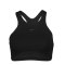 Nike Yoga Swoosh medSup Damen Sport-BH F010 - schwarz