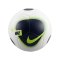 Nike Futsal Pro Fussball Weiss Blau Gelb F100 - weiss