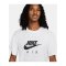 Nike Air T-Shirt Tall Weiss F100 - weiss