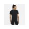 Nike Swoosh T-Shirt Running Damen Tall F010 - schwarz