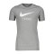 Nike Swoosh Soccer T-Shirt Kids Grau Weiss 064 - grau