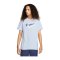 Nike Swoosh T-Shirt Blau Weiss F548 - blau