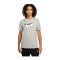 Nike Swoosh T-Shirt Grau Weiss F063 - grau