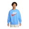 Nike Trend Fleece Crew Sweatshirt Blau F412 - blau