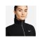 Nike Phoenix Fleece HalfZip Sweatshirt Damen F010 - schwarz