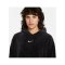 Nike Velour Hoody Damen Schwarz F010 - schwarz