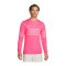 Nike F.C. Libero Trikot langarm Pink Weiss F639 - pink