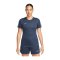 Nike Academy T-Shirt Damen Blau Weiss F452 - blau