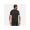 Nike Dri-FIT Miler T-Shirt Schwarz Silber F010 - schwarz
