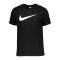 Nike Repeat T-Shirt Schwarz Weiss F010 - schwarz