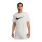 Nike Repeat T-Shirt Weiss Schwarz F122 - weiss