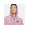 Nike Essentials Fleece Kapuzenjacke Damen F522 - rosa