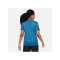 Nike Academy 23 T-Shirt Kids Blau Schwarz F457 - blau