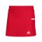 adidas Team 19 Skirt Rock Damen Rot Weiss - rot