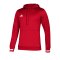 adidas Team 19 Kapuzensweatshirt Rot Weiss - rot