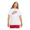 Nike T-Shirt Weiss F100 - weiss
