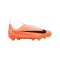 Nike Jr Phantom GX Academy FG/MG United Kids Orange Rosa Schwarz F800 - rosa