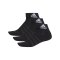 adidas Ankle Socken 3er Pack Schwarz - schwarz