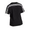adidas MH 3 Stripes T-Shirt Schwarz - schwarz