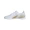 adidas X GHOSTED.3 IN Halle Inflight Weiss Gold - weiss