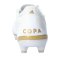 adidas COPA 19.1 FG Weiss Gold - weiss