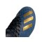 adidas X 19.1 FG J Kids Blau Gold Schwarz - blau