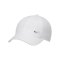 Nike Club Unstructured Metal Swoosh Cap Weiss F100 - weiss