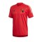 adidas Belgien Trainingsshirt Rot - rot