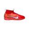 Nike Air Zoom Mercurial Superfly IX Academy TF Dream Speed 7 Kids Rot Weiss Orange F600 - rot