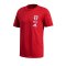 adidas England T-Shirt Rot Weiss - rot