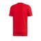 adidas MH BOS T-shirt Rot Weiss - rot