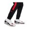 Nike Air Jogginghose Schwarz Rot F011 - schwarz