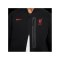 Nike FC Liverpool Tech Fleece Kapuzenjacke Schwarz F010 - grau