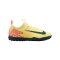 Nike Jr Air Zoom Mercurial Vapor XVI Academy TF Mbappe Signature Kids Orange Blau F800 - orange